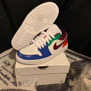 🔥 Jordan 1 Low Multi - Color 🔥